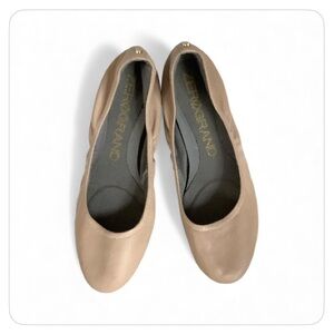 Cole Haan Zerogrand Ballet Flats Size 8.5 Tan Neutral Scandi Girl Minimalist